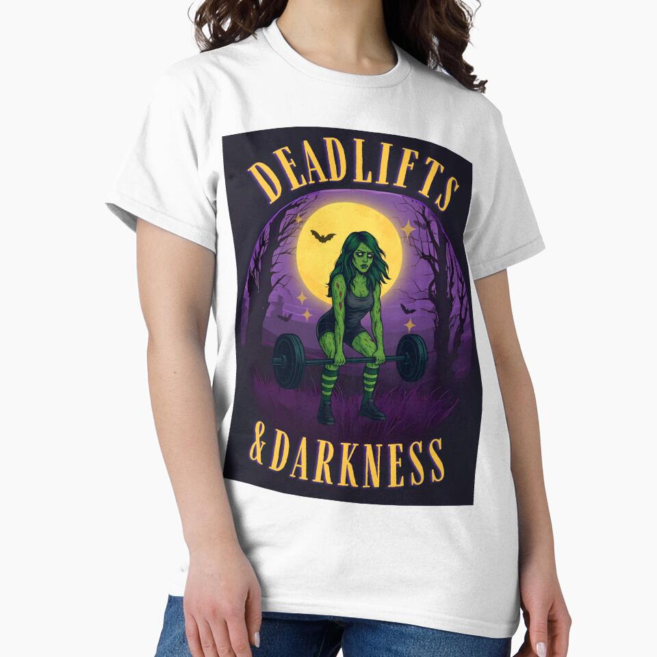 Deadlifts & Darkness | Spooky Fitness Aesthetic by No-Heart