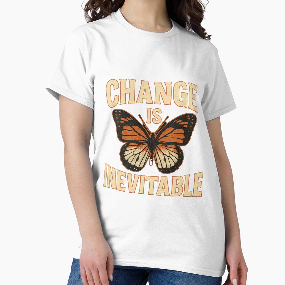 Change is Inevitable - Butterfly Metamorphosis Quote by ac3iongDcreator