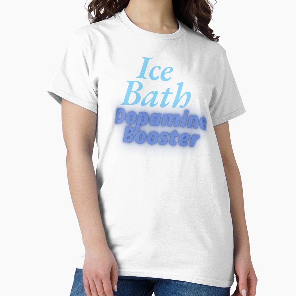 Ice Bath Dopamine Booster Wellness Quote by IceBathDESIGNS