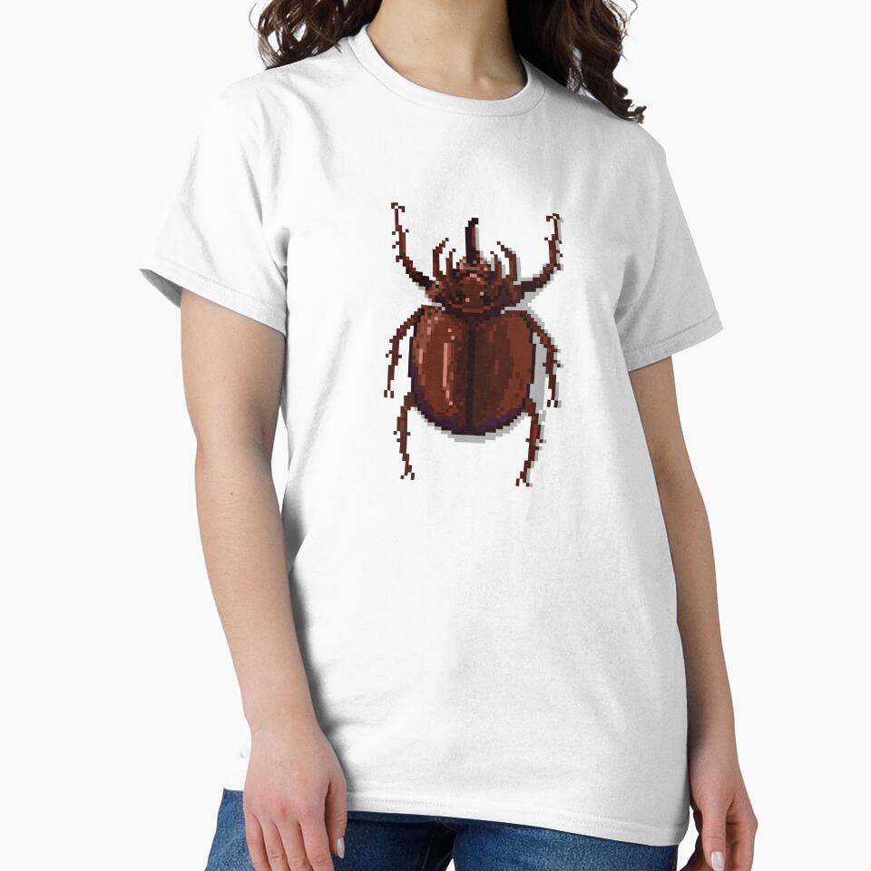 Pixel art beetle nº 012 by Kanistamps