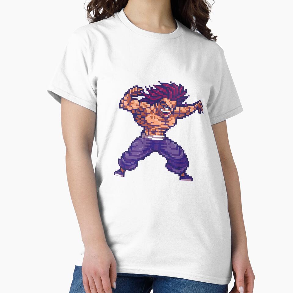 Yujiro Hanma Pixel by Sasuderuto