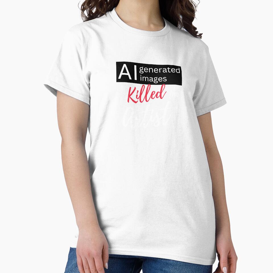 AI Generated Image Killed the Artist, Save REAL Art by Zentropik