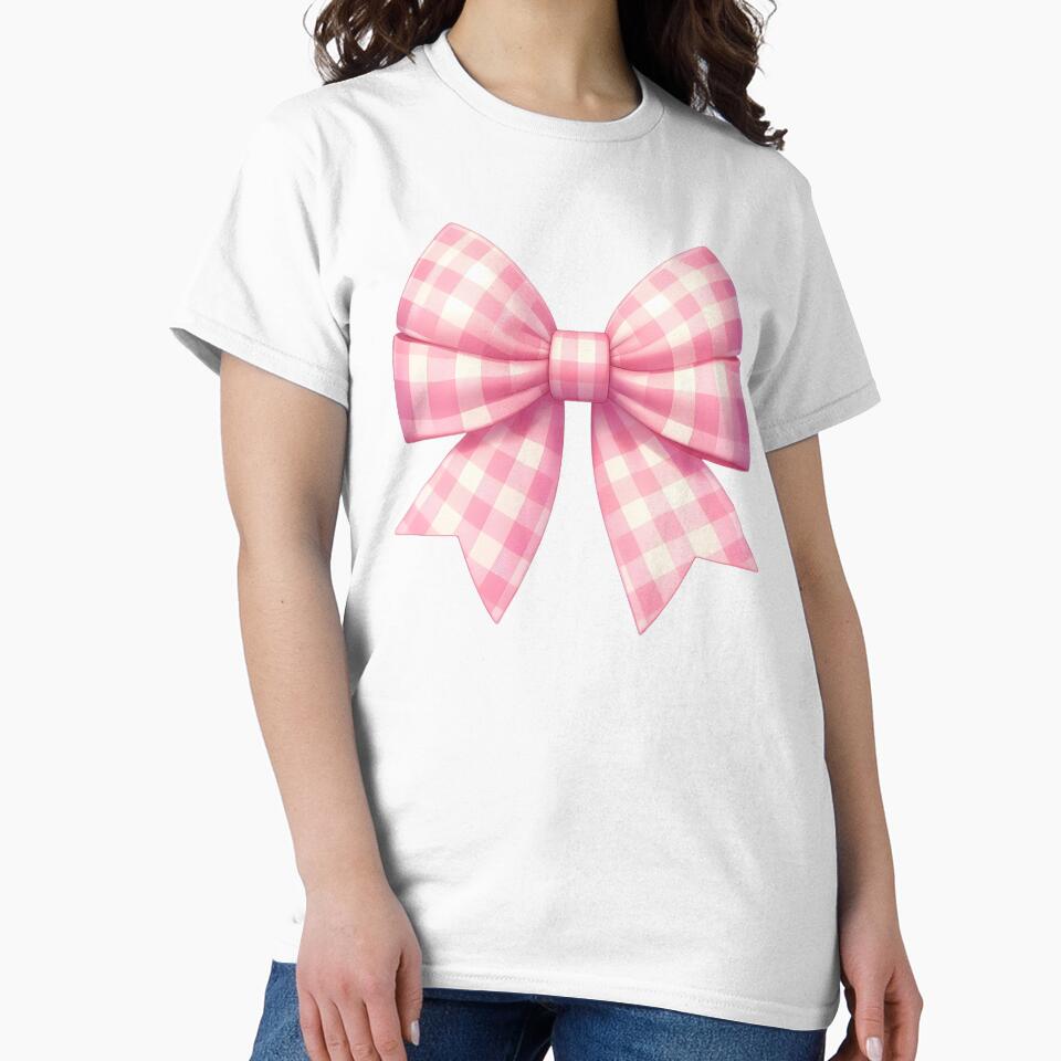 Cute Pink Coquette Bow, Valentines by stylishdzign