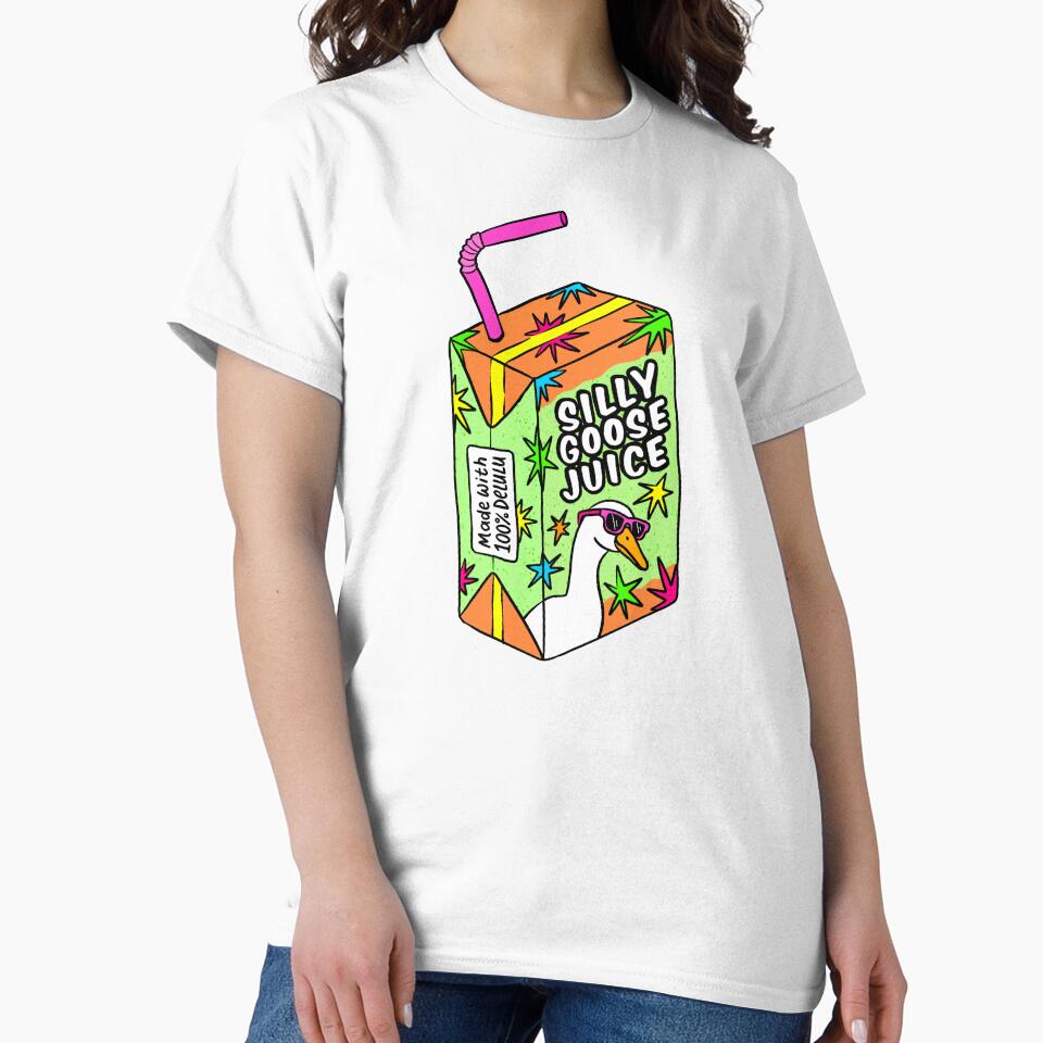 Silly Goose Juice Box – Funny Goose Meme Design by Splendid Scibbles
