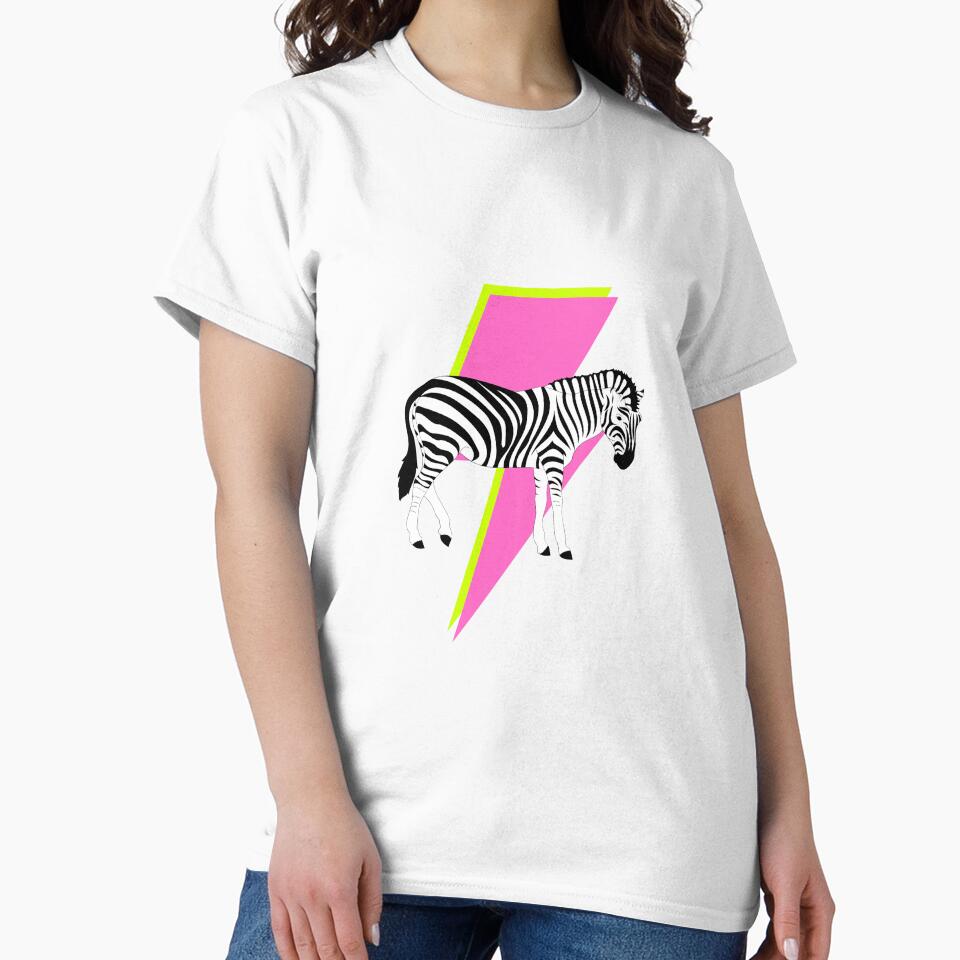 layered lightning zebra - pink and green by SUUSCK ★