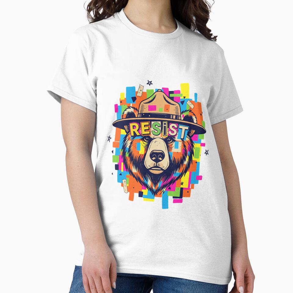 Protect Our National Parks Smokey The Bear Park Save Environment Bear Service Stand Strong by SimsimahLaughs