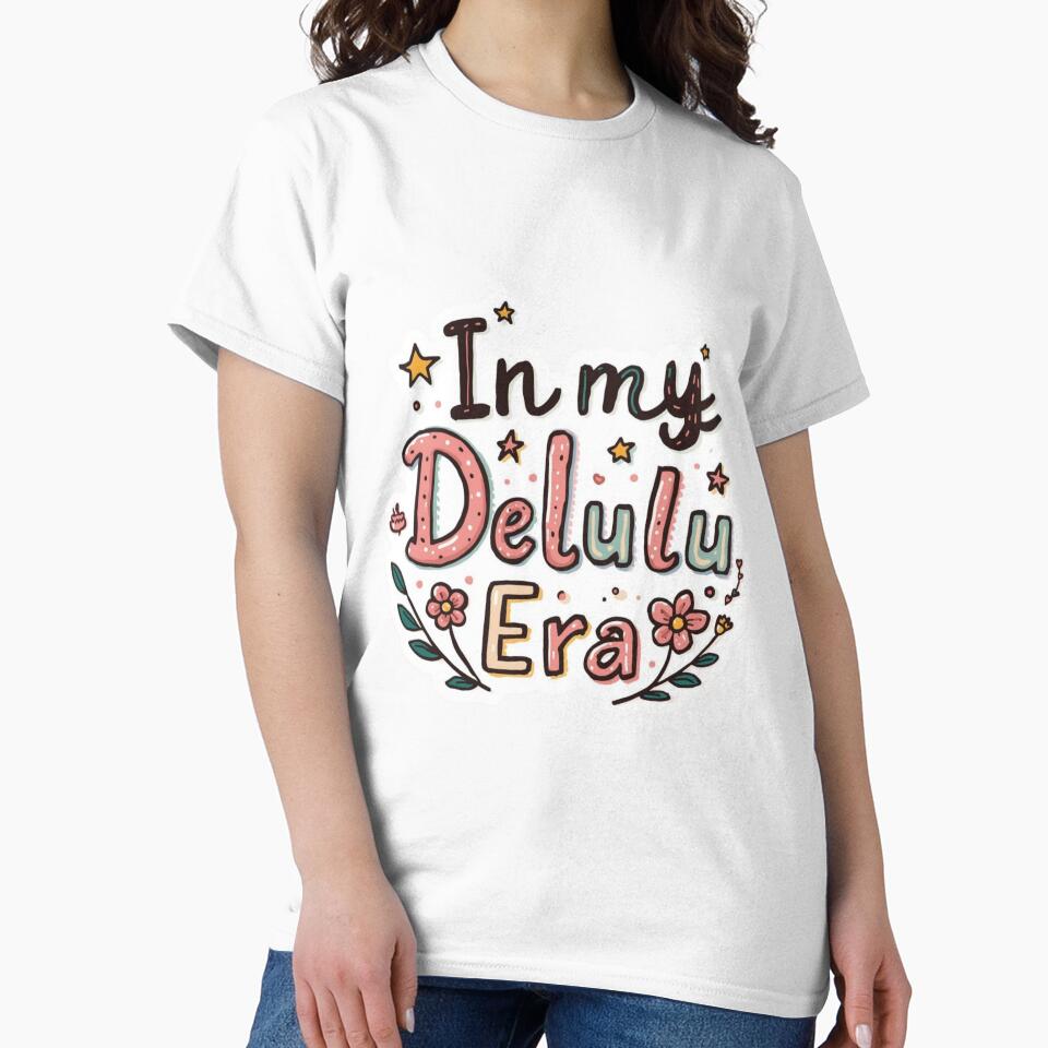 Delulu quotes meme stickers| Delulu Is The Solulu Sticker | Funny Meme Aesthetic | In My Delulu Era 2026 | Kpop Delusional overthinking manVibes v9 by CosmicNook1
