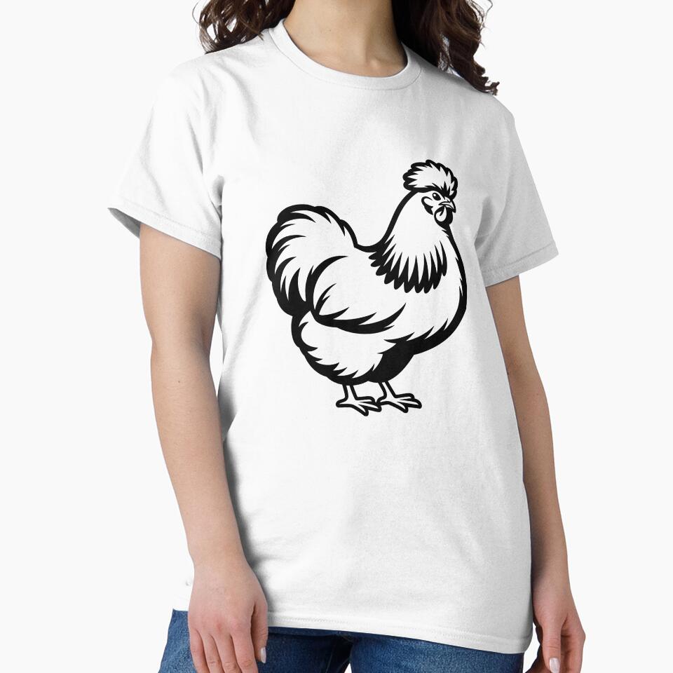 Silkie Chicken by theartfulaspie
