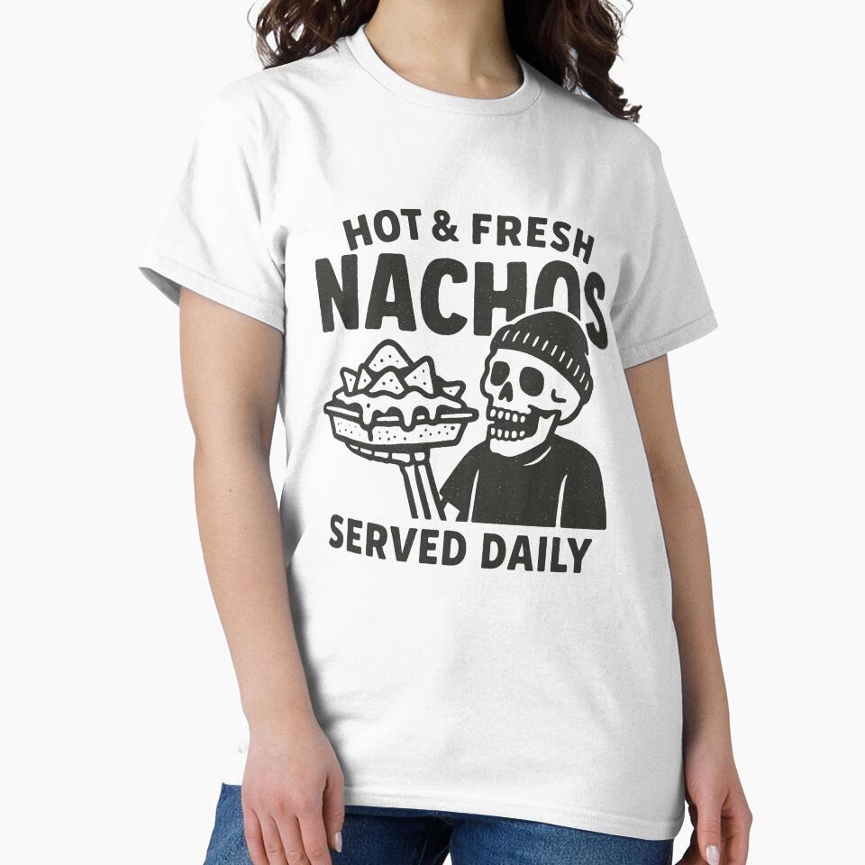 Skeleton's Daily Nacho Delight by zzz888