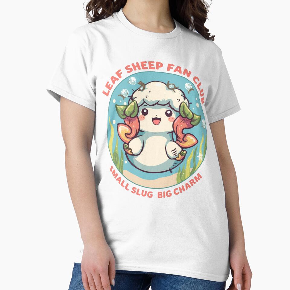 Leaf Sheep Fan Club – Ocean Cutest Slug by KapiPrint