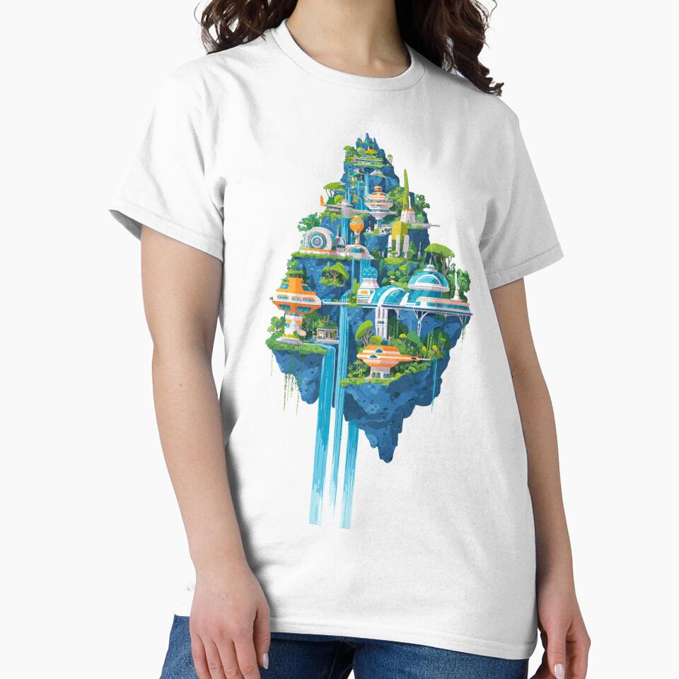 Futuristic Water Town by Sector 99