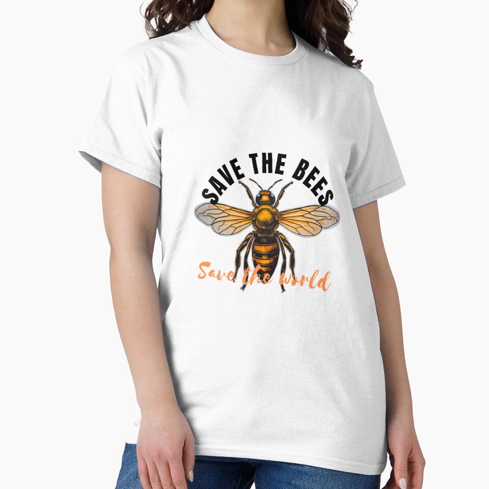 Save the Bees Save the World Sticker by ChrisM63