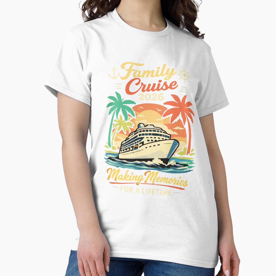 Family Cruise 2026 Matching Vacation Making Memories Design by kiralynstration