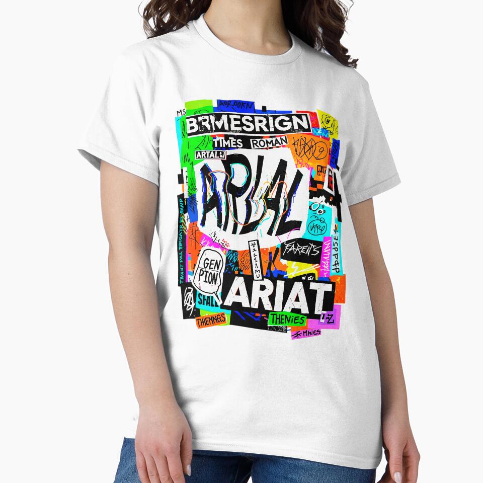 Brutalist Antidesign Typography Collage by SholoStudio