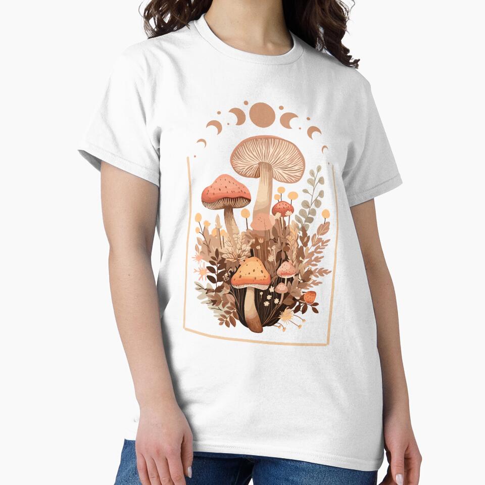 Boho Mushroom Cottage Core by GirlGlowGraphic