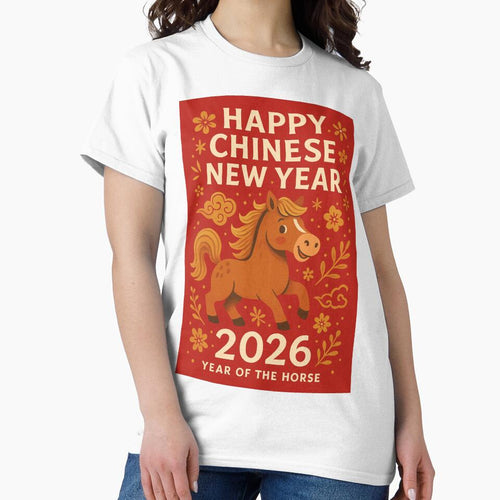 2026 Chinese New Year Horse Zodiac Card by Aryabek