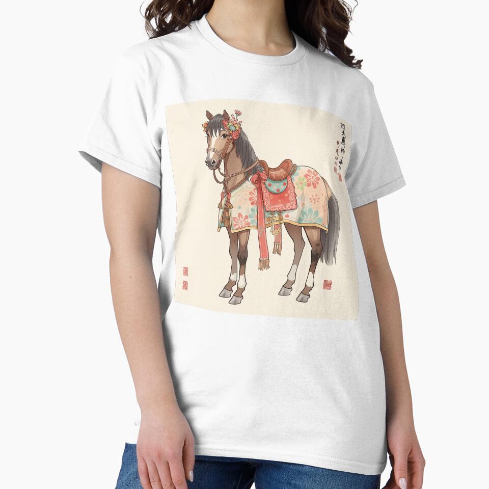 Qipao Horse Lunar New Year by Asiantrendzz