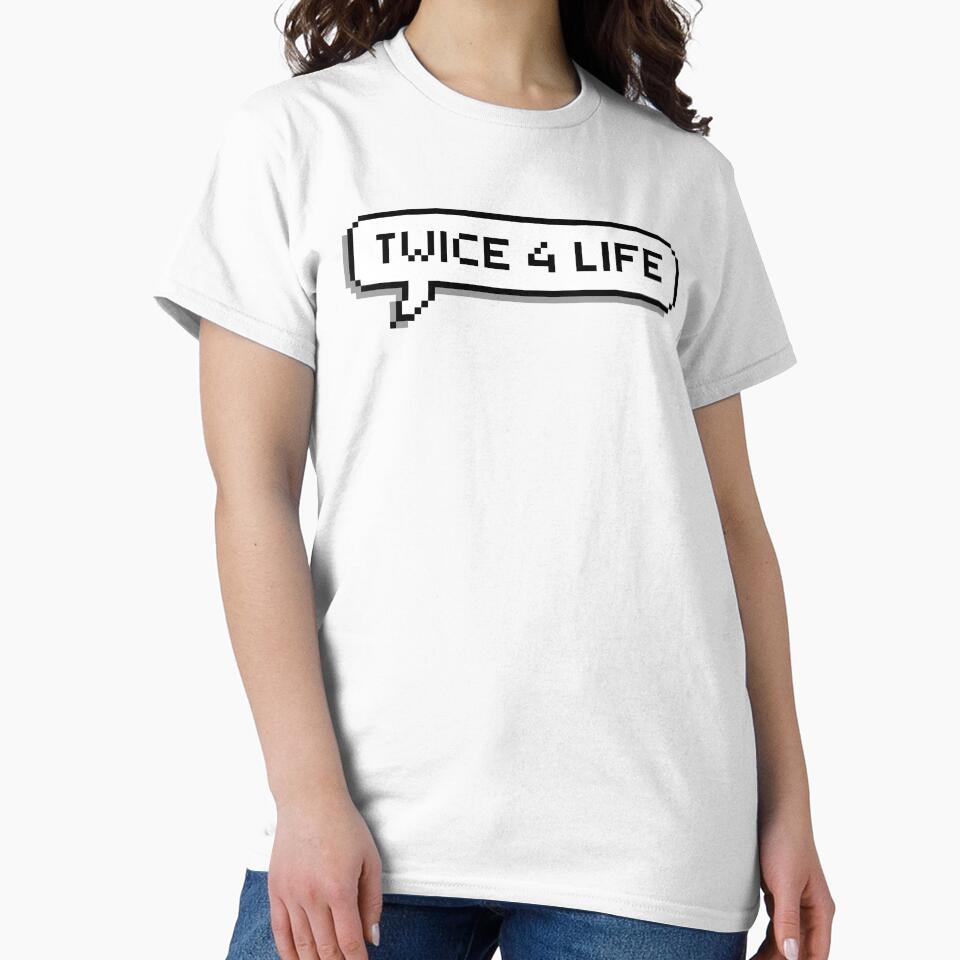 Twice 4 Life pixel speech bubble retro sprite art by Momoringalingg