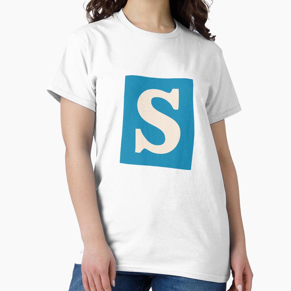 Letter S - Colorful Cutout Paper Collage Alphabet Initial by uncoXab