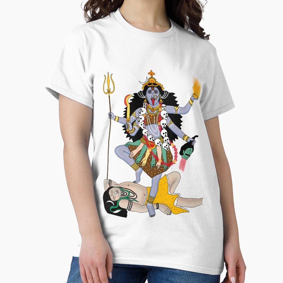 Goddess Kali Design – Fierce Divine Feminine Art by Harshit_Digital_Arts