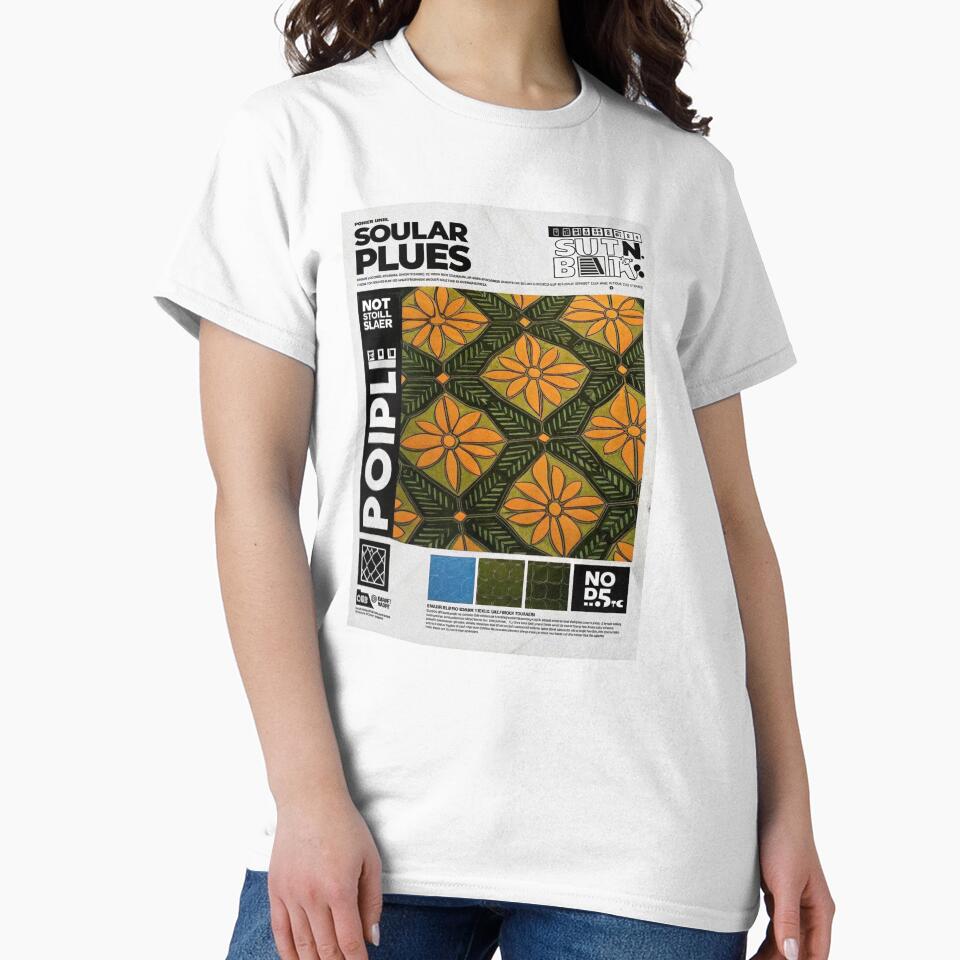 SOULAR PLUES: Floral Pattern Solarpunk Aesthetic by Raw-Ink
