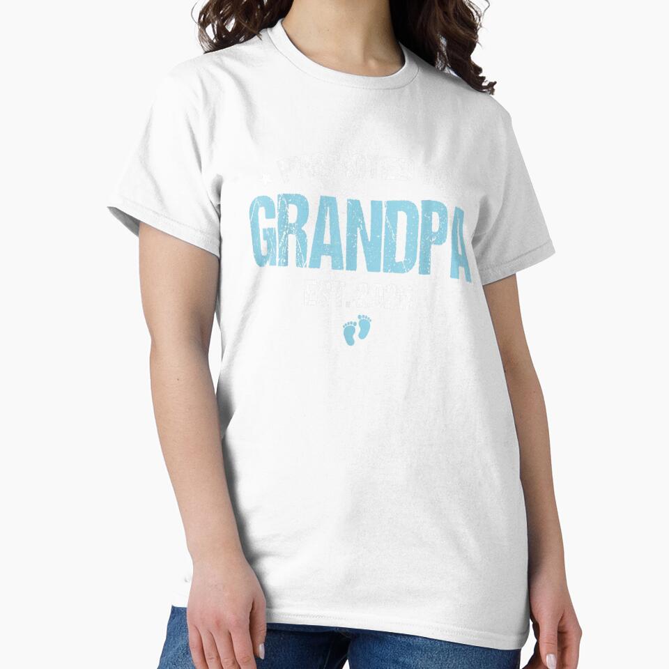 Promoted To Grandpa 2026 Grandpa est 2026 Soon To Be Grandpa by Goleon12