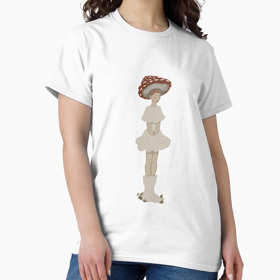 Mushroom person by moonbearvisions