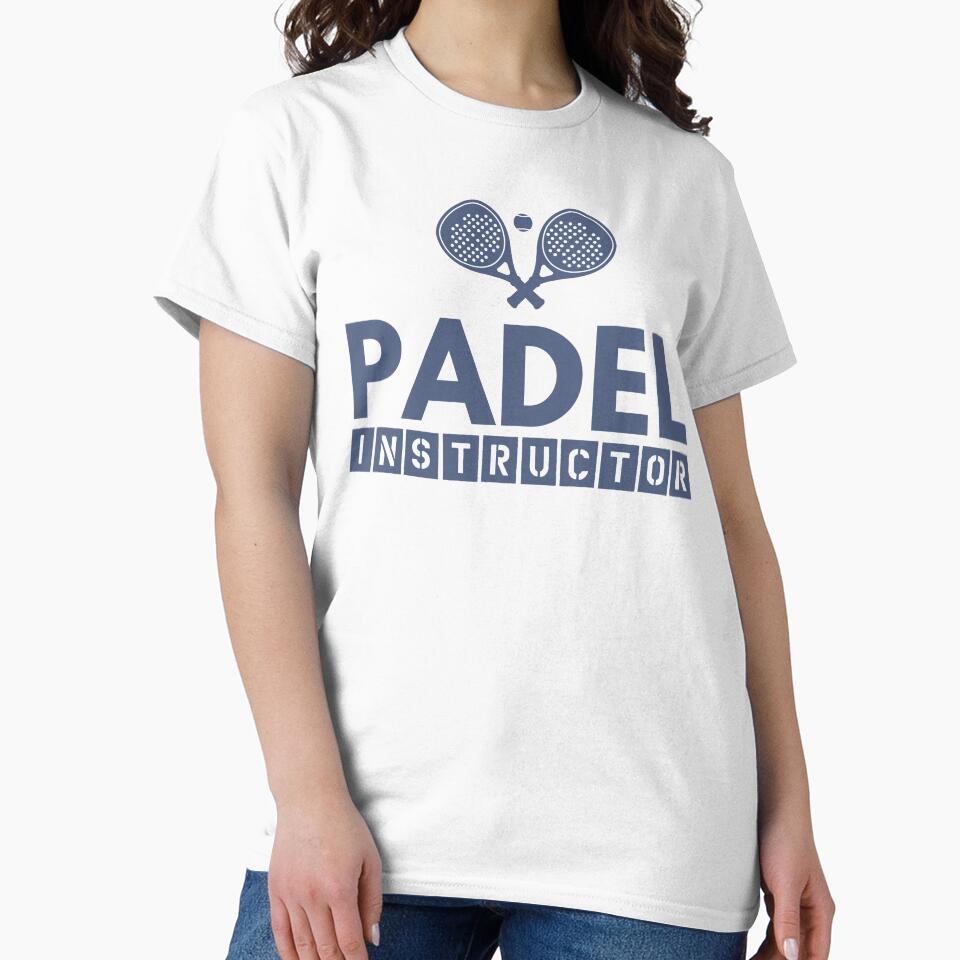 Padel Instructor Padel Coach Padel Trainer by Anniko Art Studio