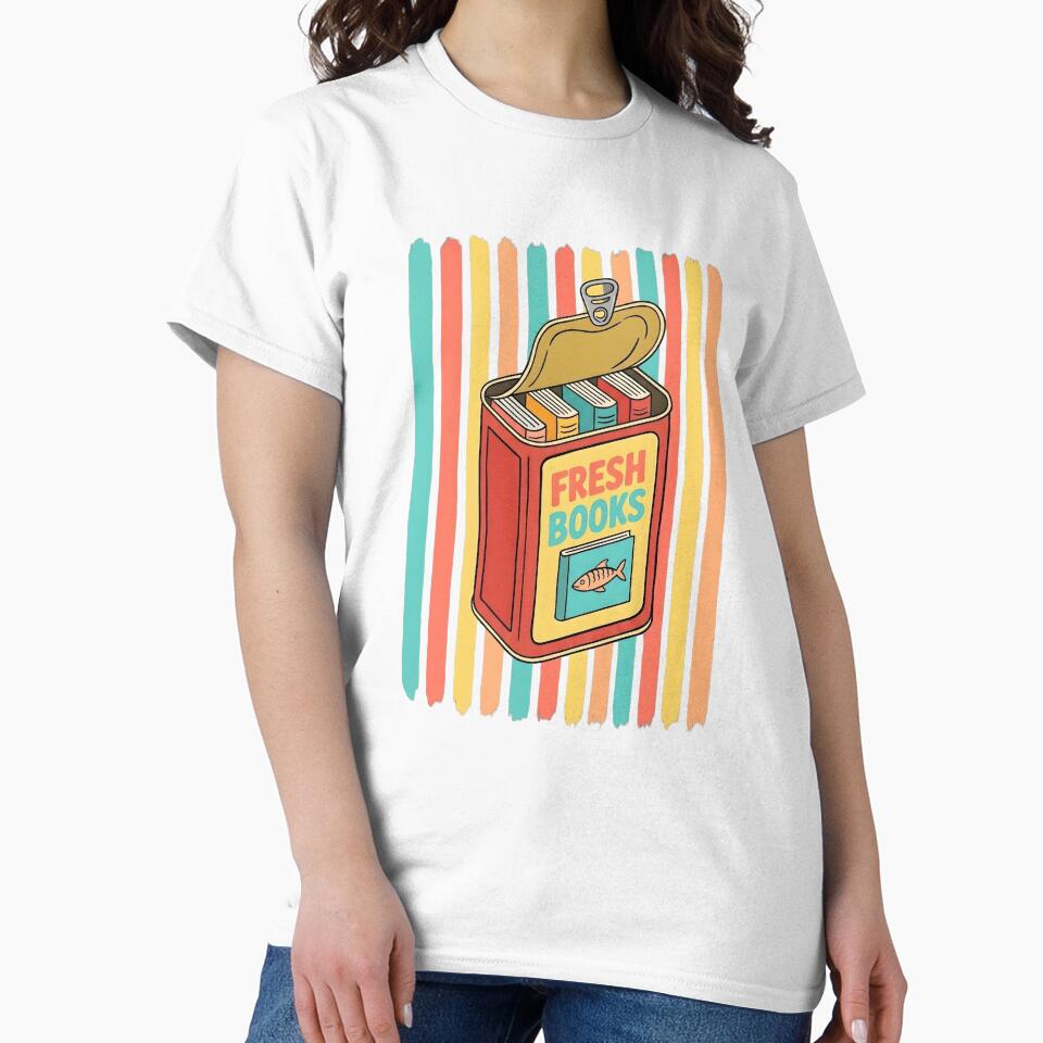 Fresh Books Sardine Bookish Summer Reader Aesthetic by VGAfanatic
