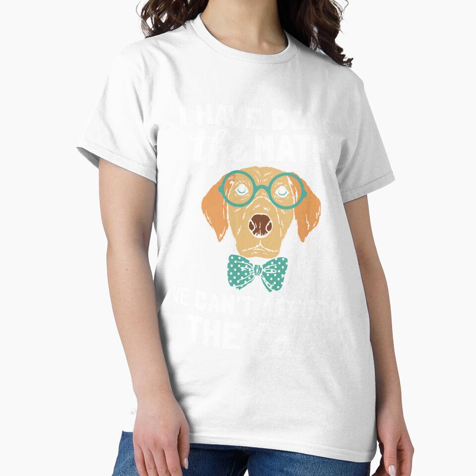 Cute Dog Done The Math Can't Afford The Cat by inspiredtrend