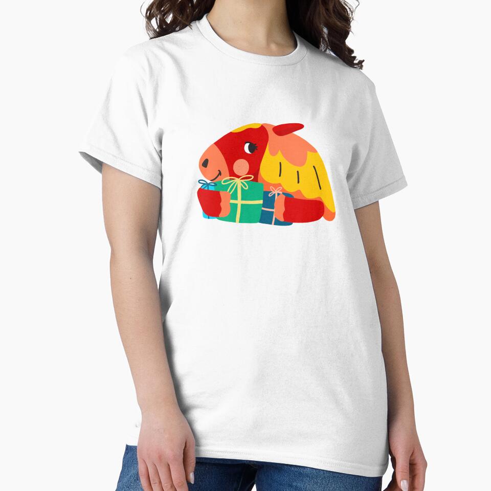 Fire Horse Chinese Zodiac Mascot with Gifts Lunar New Year 2026 Character by ZayamiArt