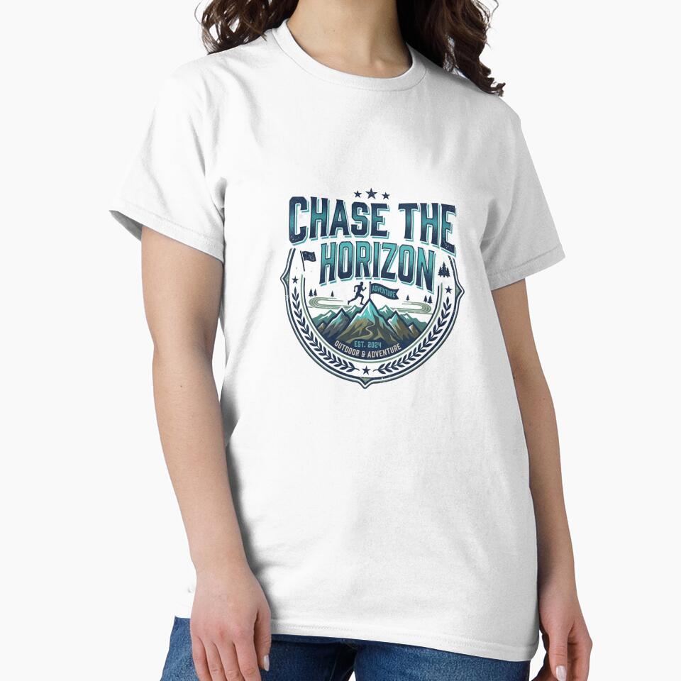 Chase the Horizon Running Design by RunningWhiskers