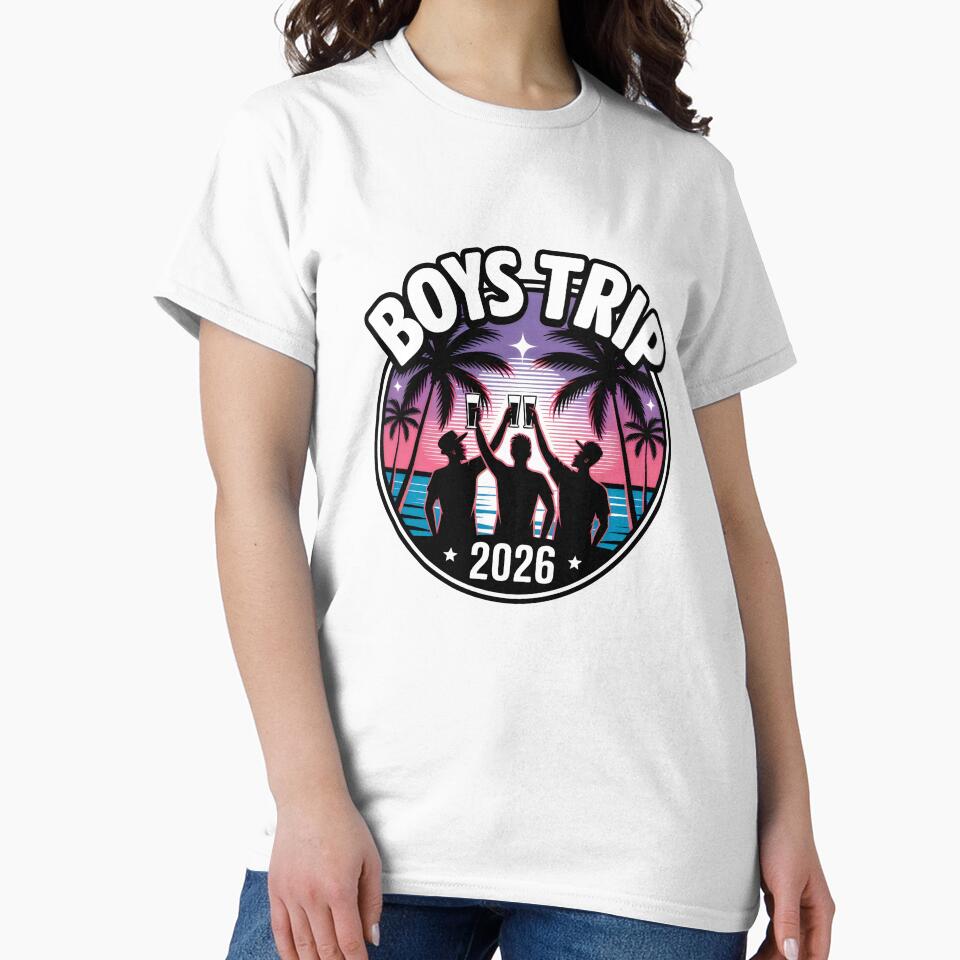 Summer Vacation Boys Trip 2026 Travel Adventure by SplashTastic