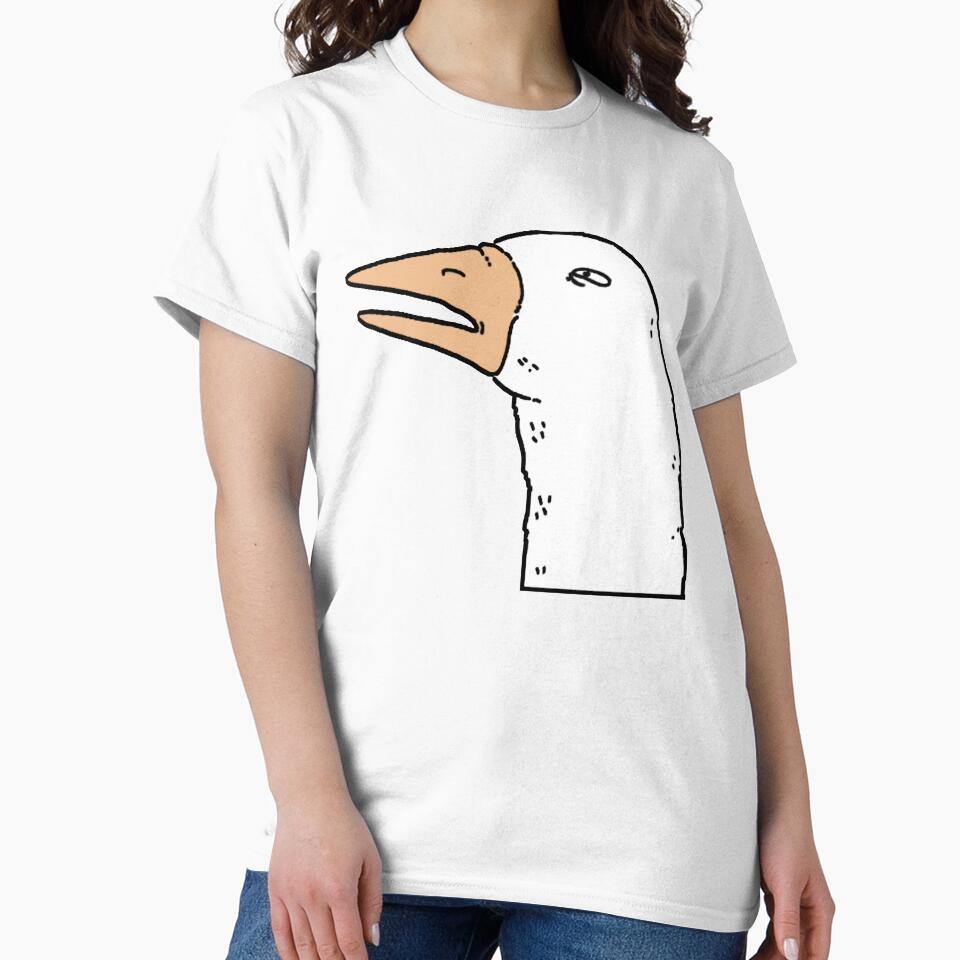 Skeptical Goose by AdhesiveArchive