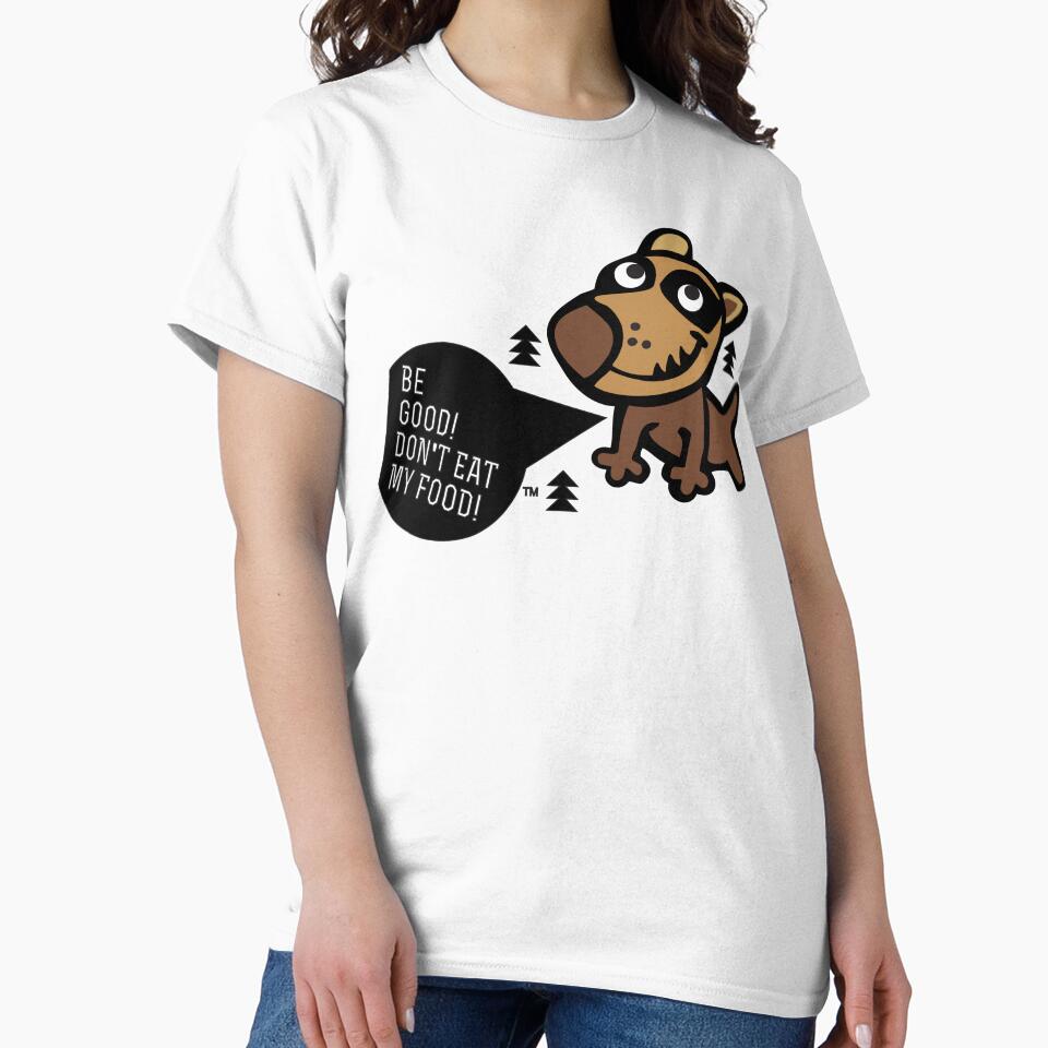 Be good! The funny dog begging for food by artraf