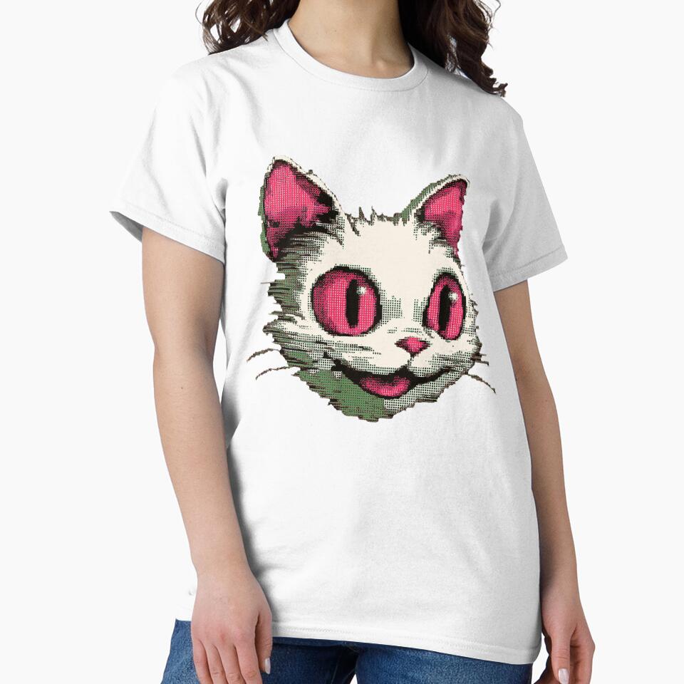 Minimal Pixel Cat Face Icon by Bambooartist