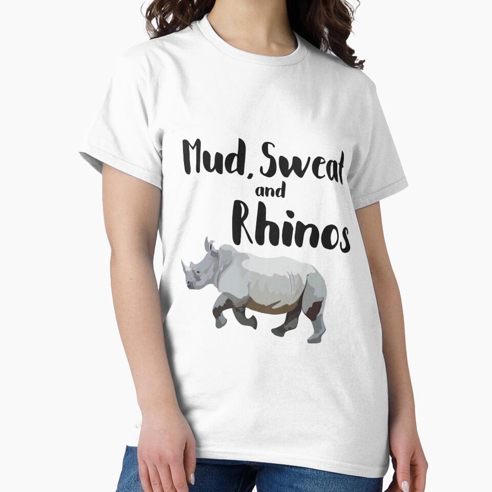 R is for Rhino ,Rhino – Powerful African and Asian Wildlife Illustration by PrettylittlepastelUk