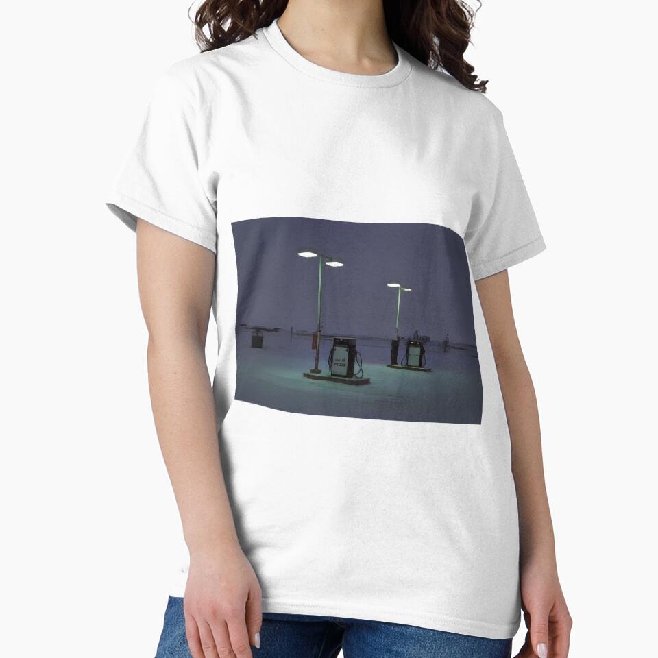 Liminal Space Street Lights Night by vmswgacu99