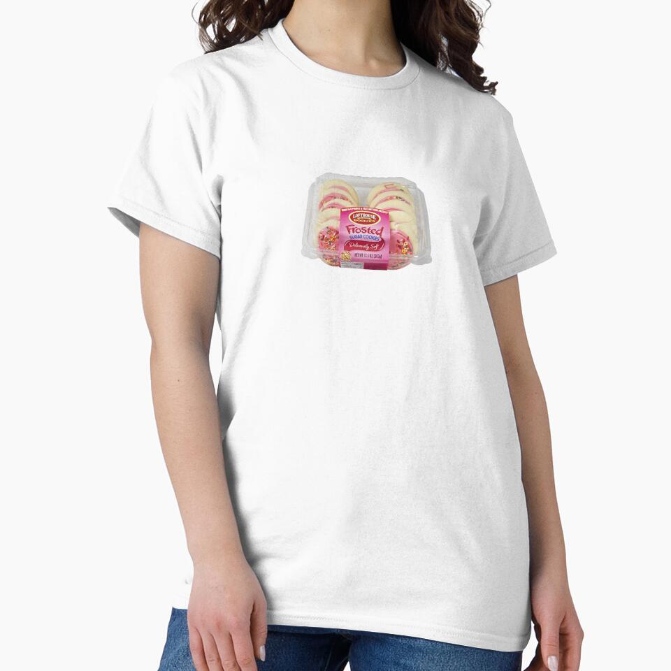 Frosted Sugar Cookie Cake funny quirky Pink Lovecore Aesthetic coquette Danish Pastel by bubbleiel