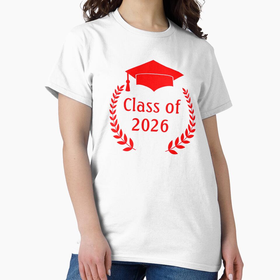 Graduation 2026 Red Laurel by Harkins-House