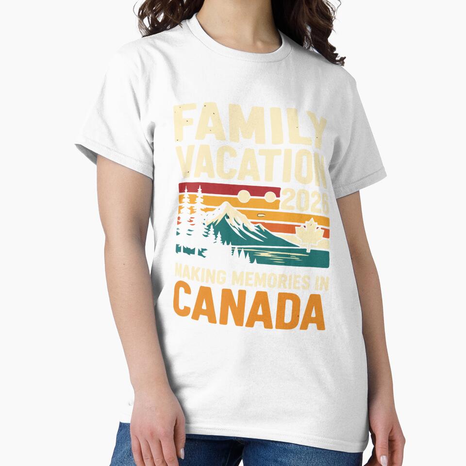 Family Vacation 2026 Canada Trip Matching Group Making Memories Summer Travel by kiralynstration