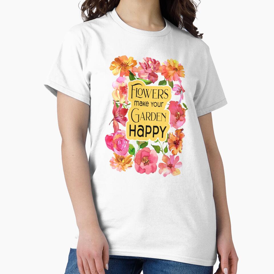 Flowers Make Your Garden Happy by PeachesMommy