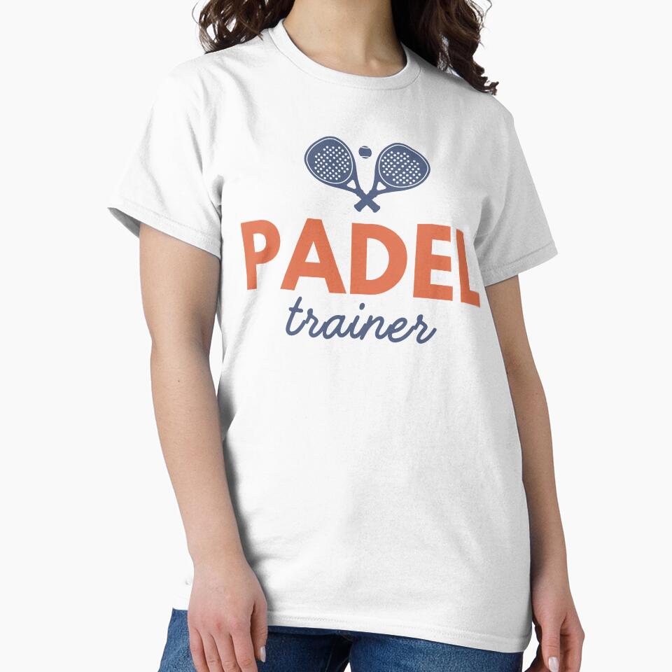 Padel Trainer Padel Coach Padel Instructor by Anniko Art Studio