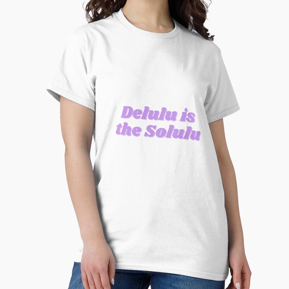 Delulu is the Solulu purple by Funky Penguin