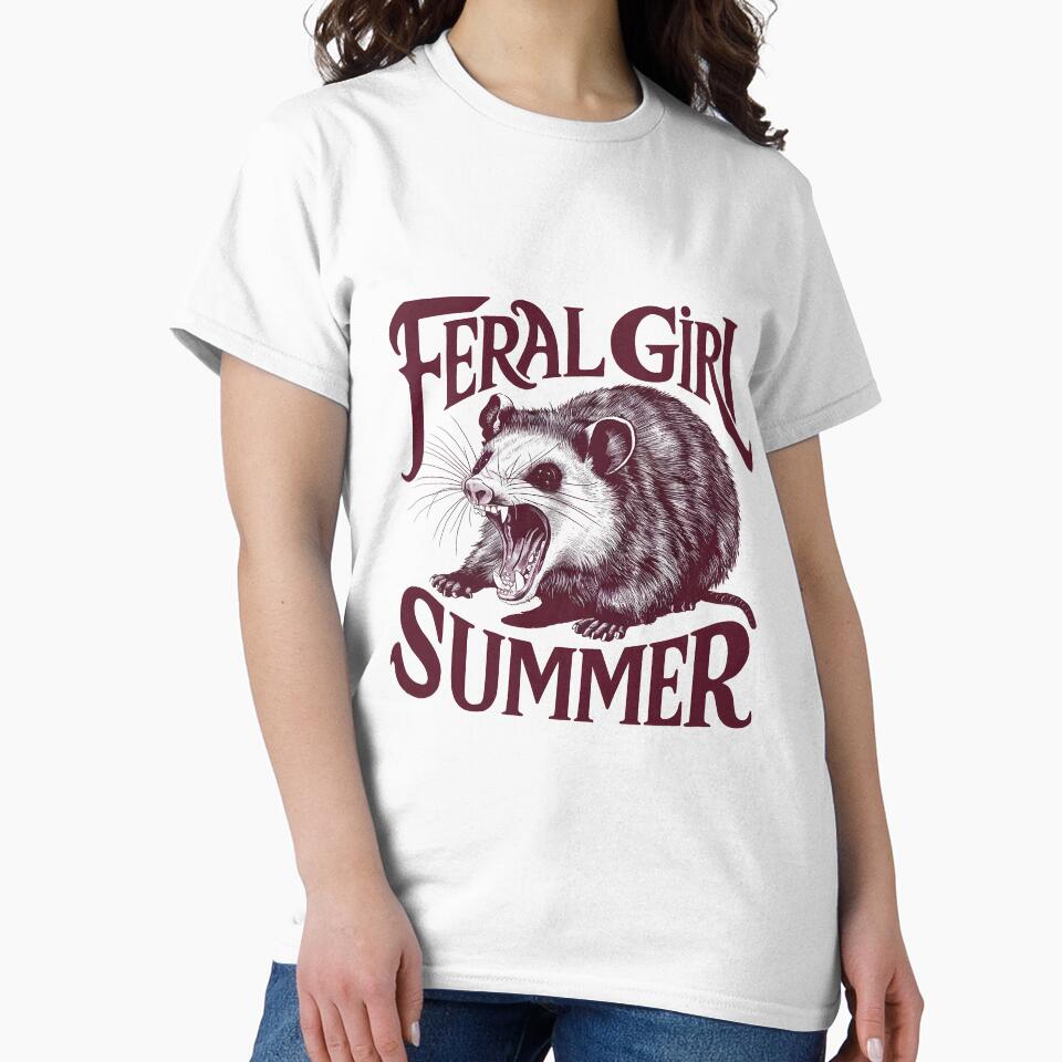 Feral Girl Summer by FloraPlantTees
