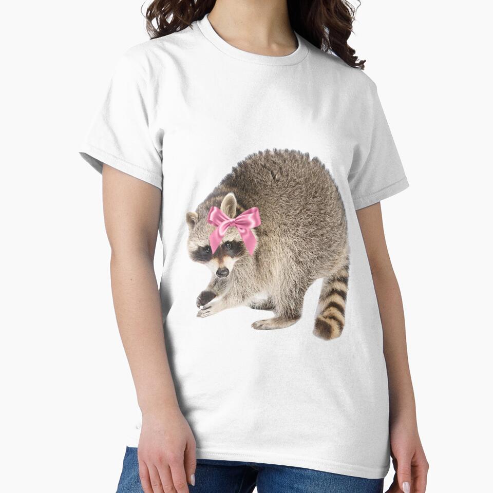 coquette racoon by SillyLittleSnek