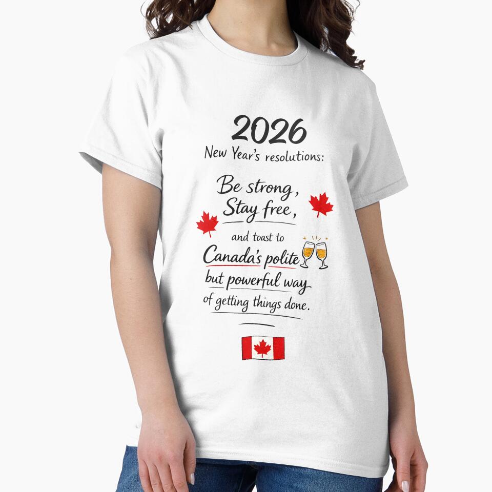 Happy New Year 2026 Canadian Resolution by HowToCanadian