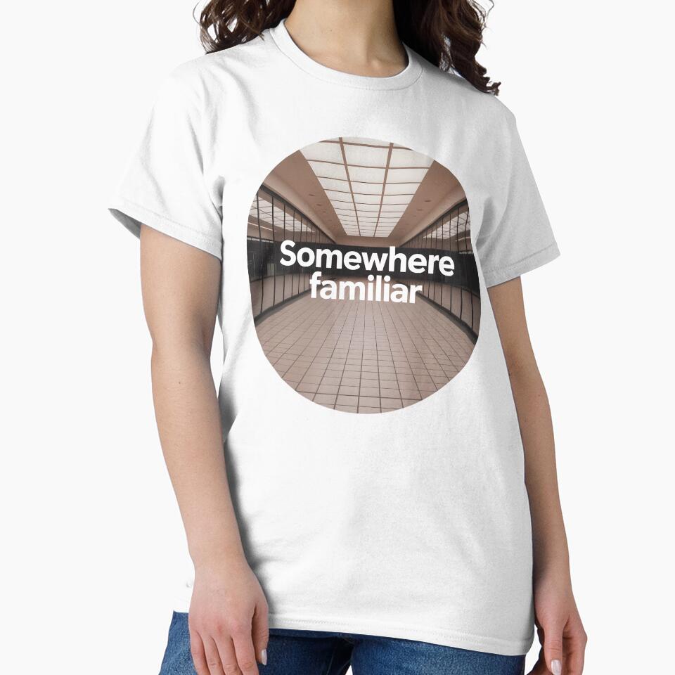 Somewhere Familiar – Liminal Space Shopping Mall Weirdcore Design by ImaginedSpace7