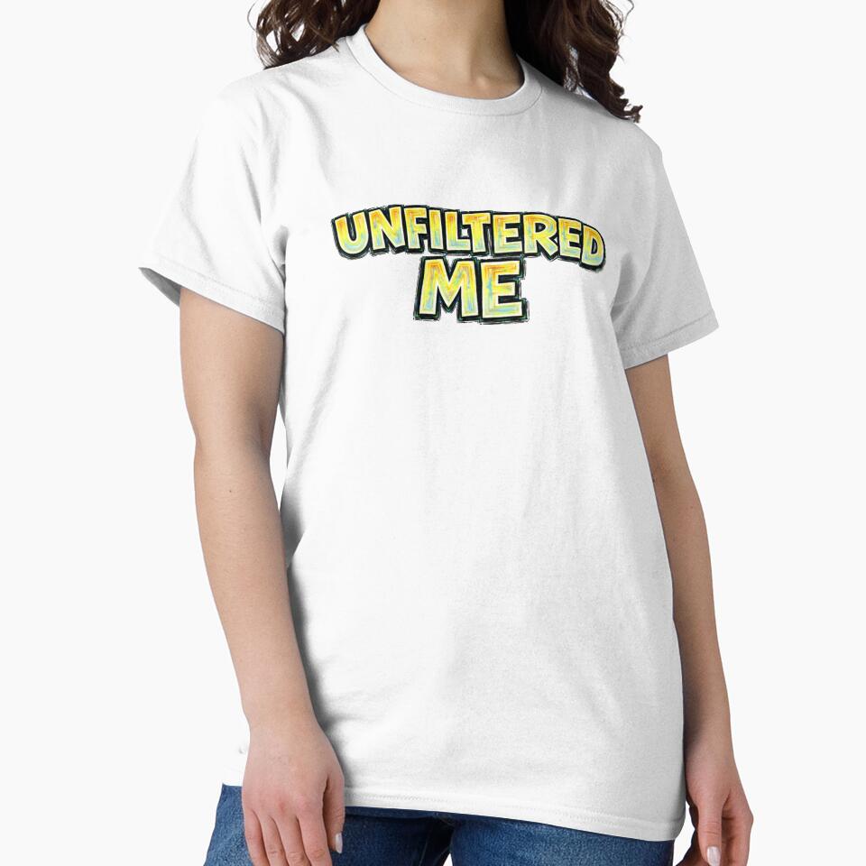 Unfiltered Me – hand drawn childlike typography by Mac Sketches