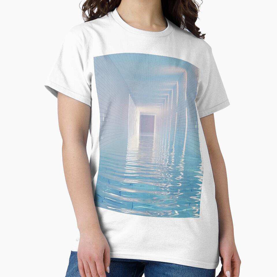 Aquatic Hallway Dreamscape by Viktor Surzhko